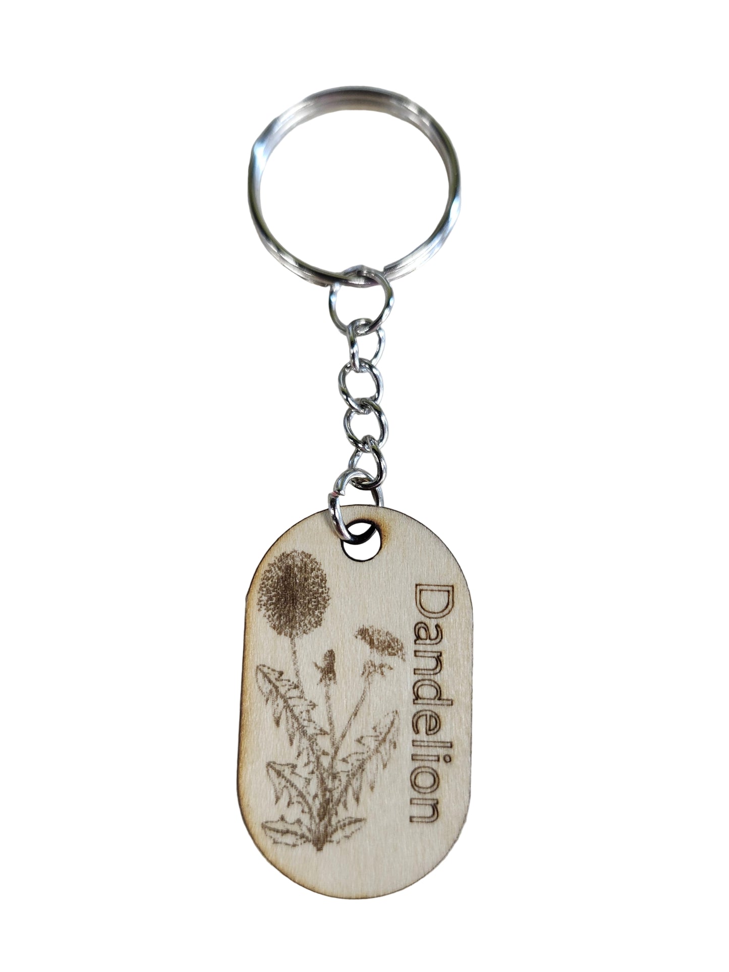 Fine Thymes Wood Keychain