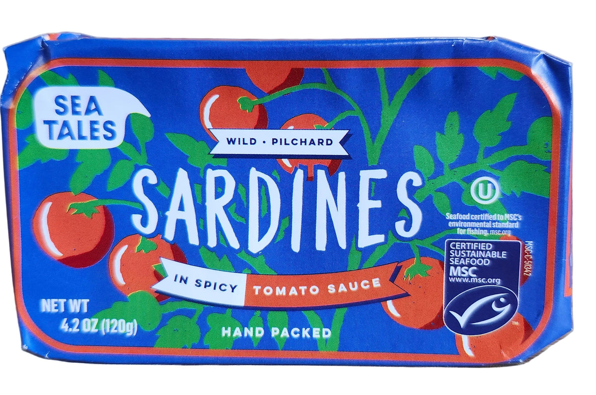 Sea Tales Wild Sardines in Spicy Tomato Sauce