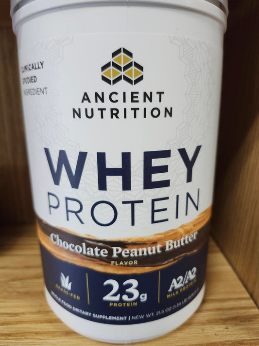 Ancient Nutrition Whey Protein (Chocolate Peanut Butter)