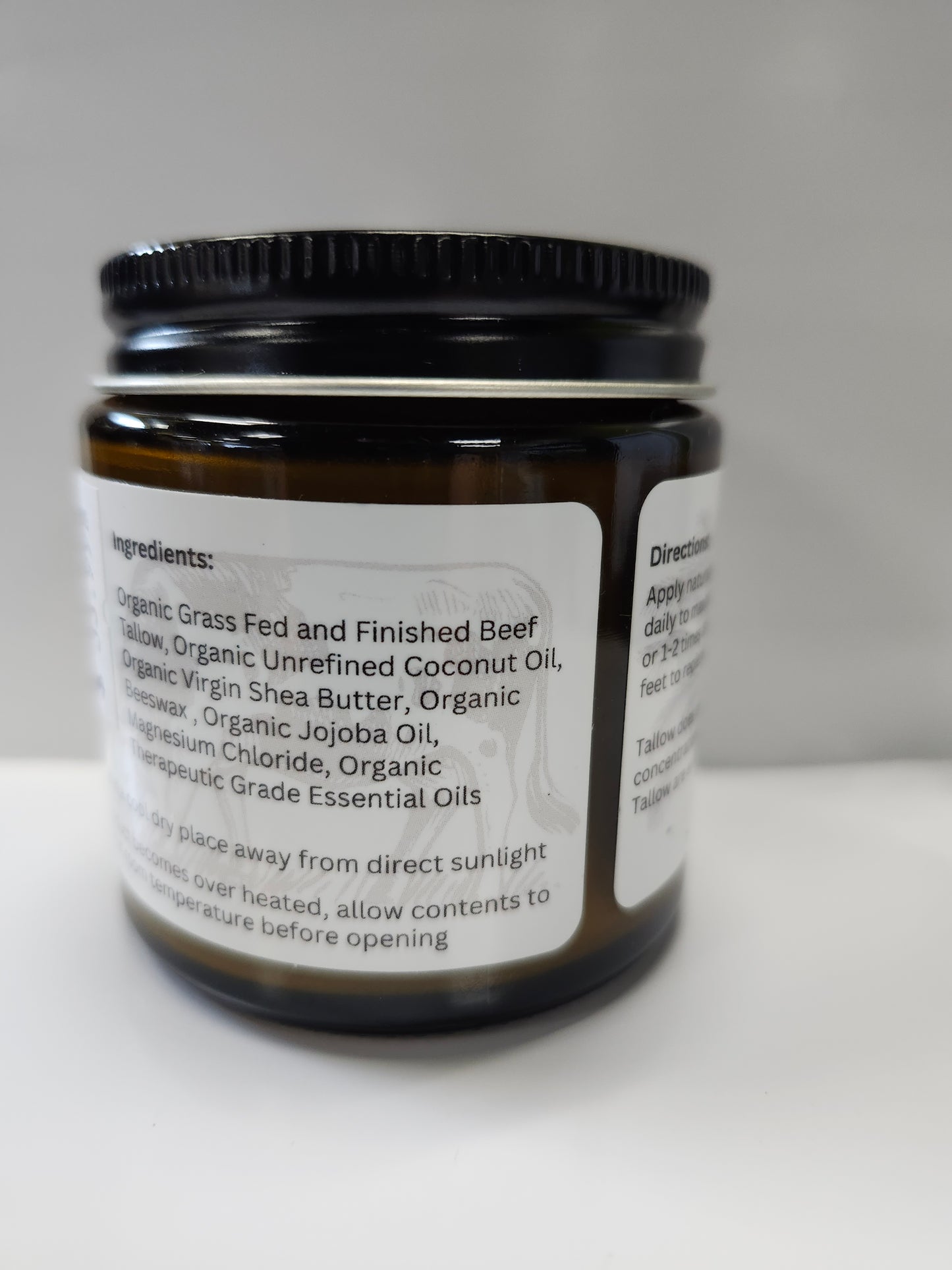 Grass Fed Skin Magnesium Balm 4oz