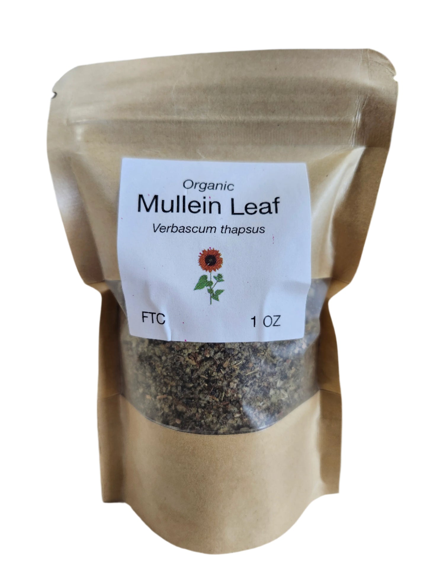 Mullen Leaf Cut and Sifted Organic