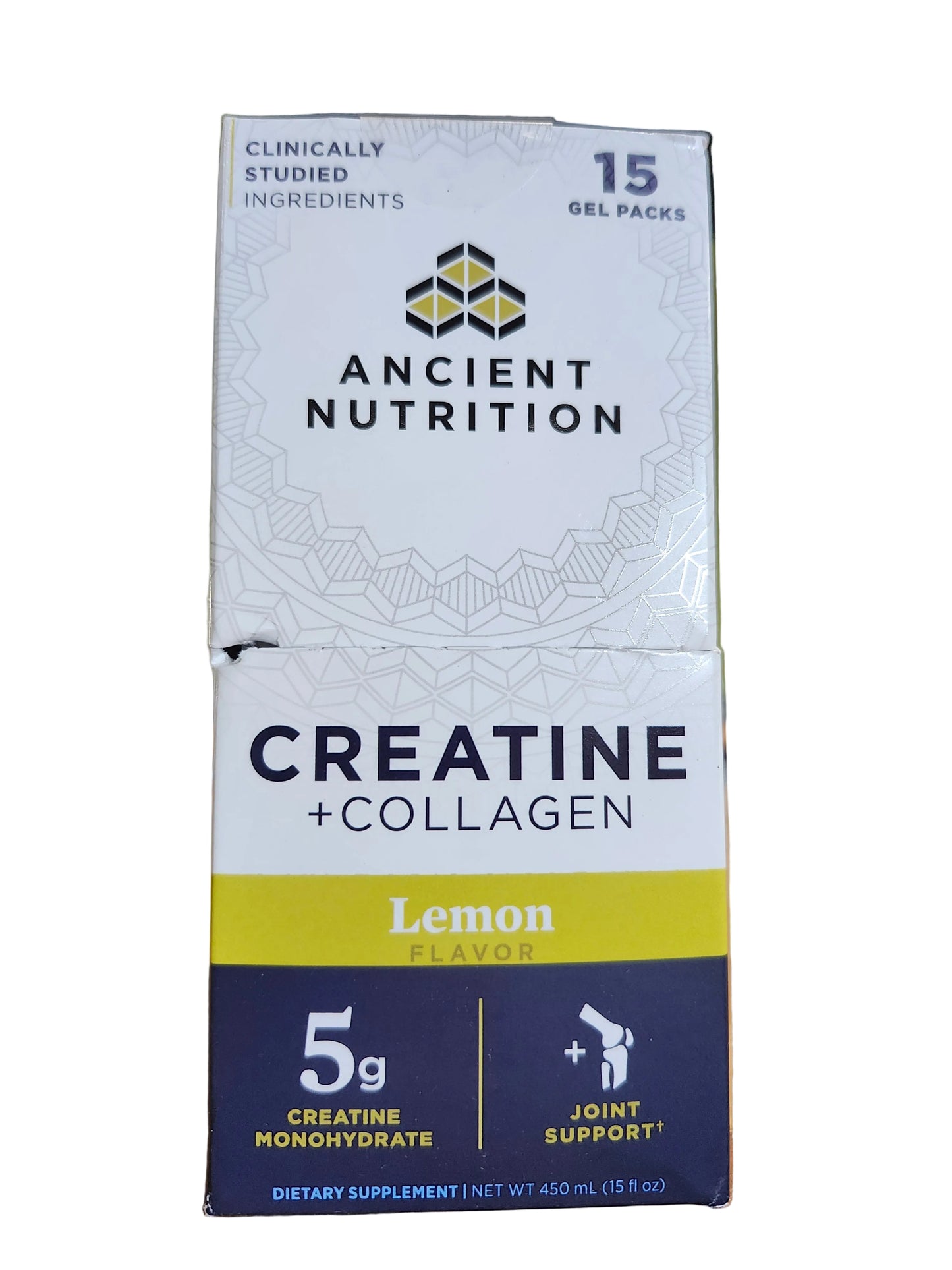 Ancient Nutrition Creatine + Collagen Gel Packs (15 count)