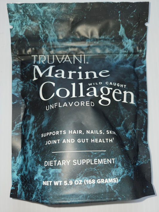 Truvani Wild Caught Marine Collagen Unflavored (Type I & II)