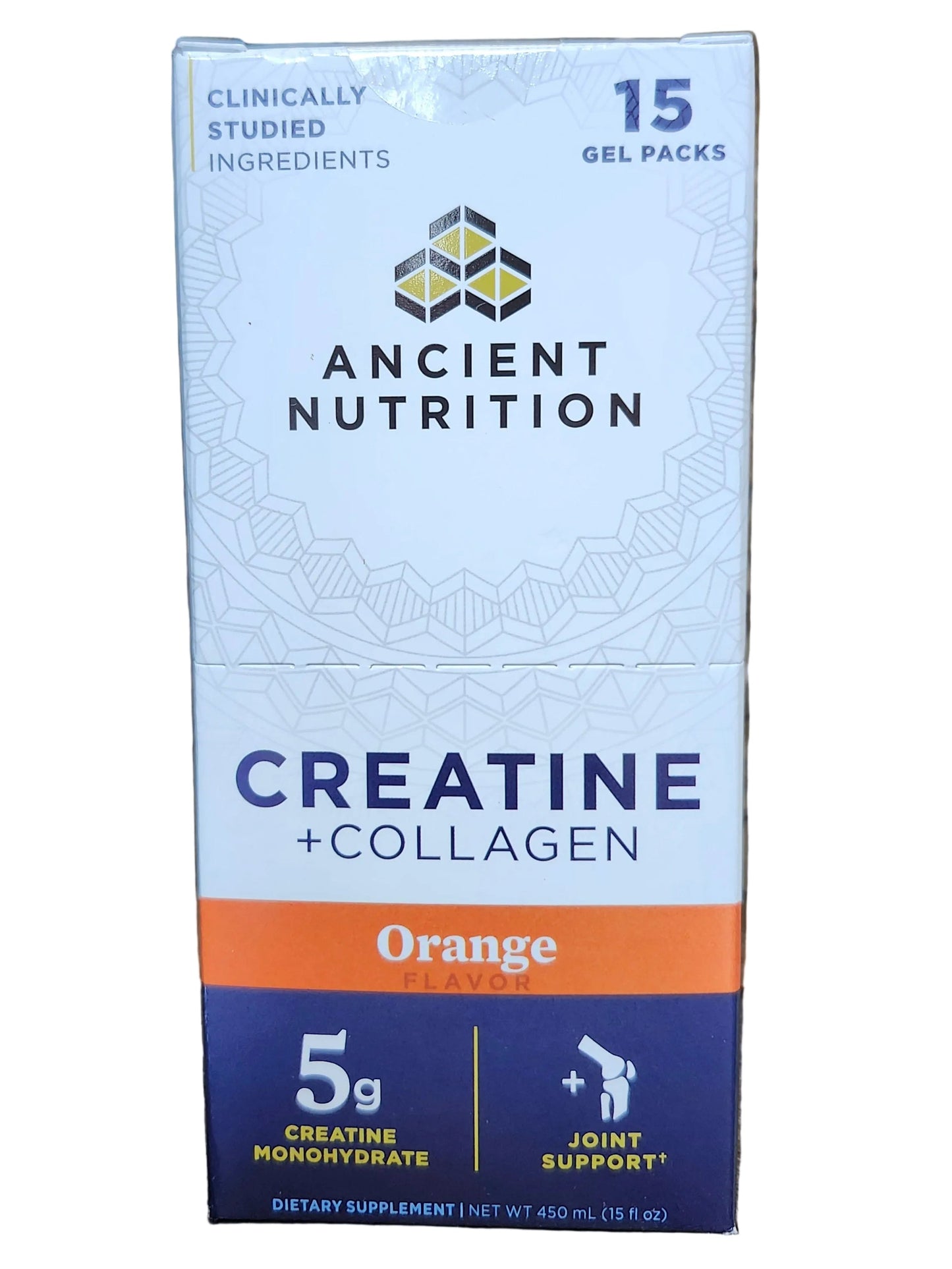 Ancient Nutrition Creatine + Collagen Gel Packs (15 count)