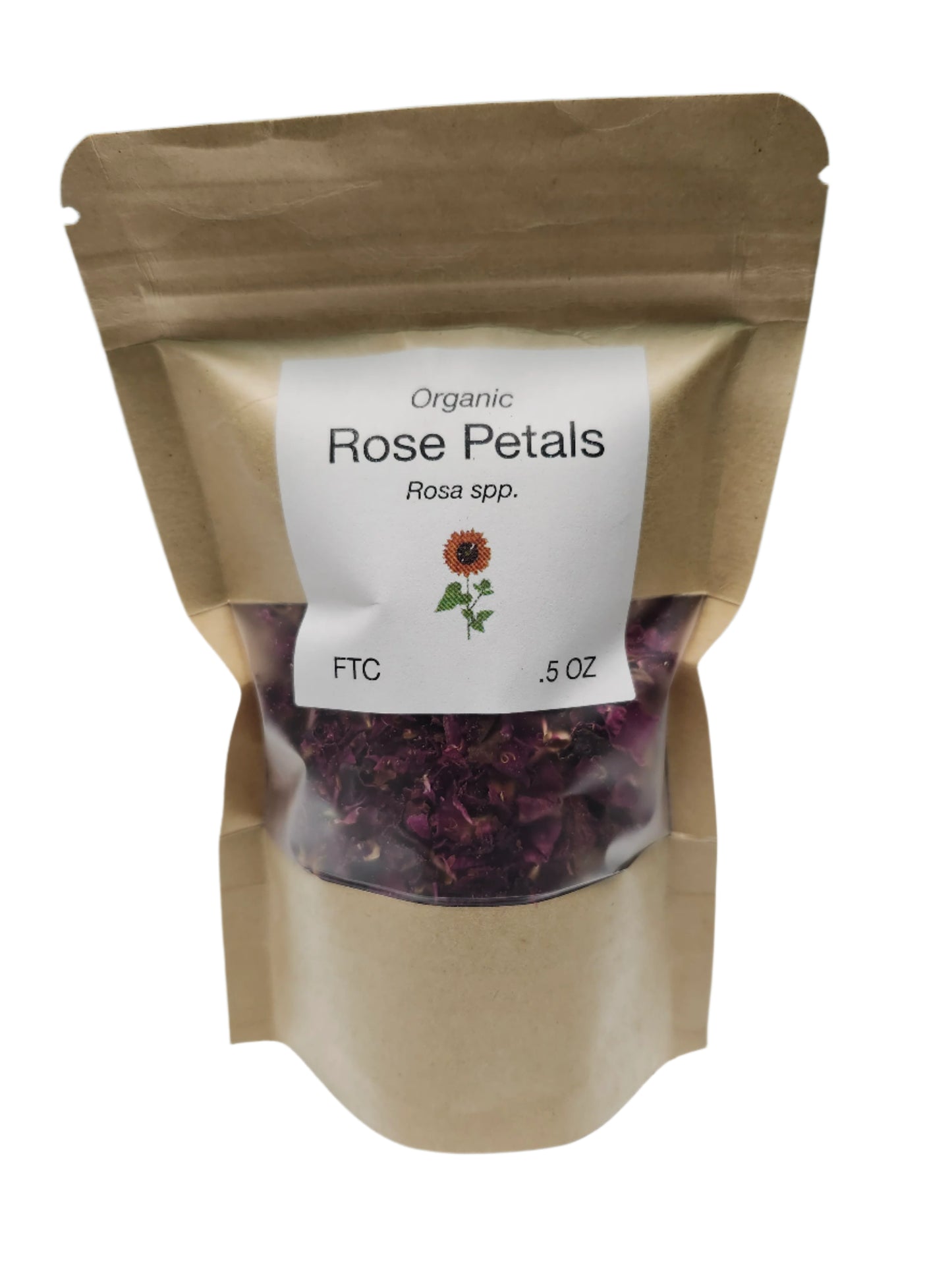 Red Rose Petals Organic