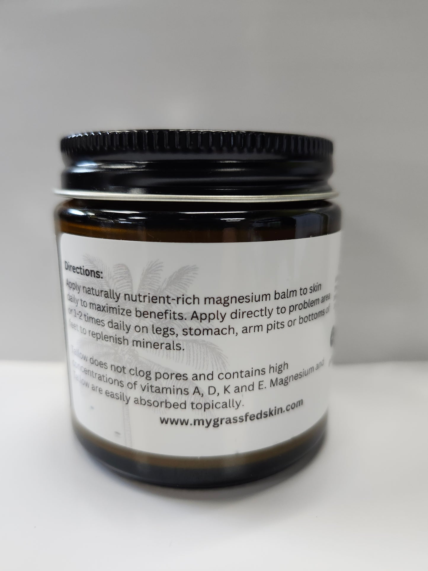 Grass Fed Skin Magnesium Balm 4oz