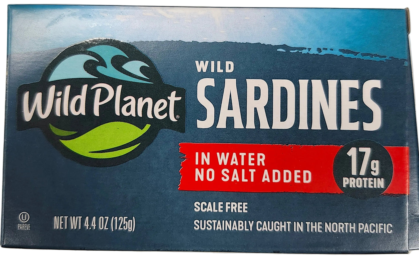 Wild Planet Wild Sardines in water (no salt added) 4.4oz