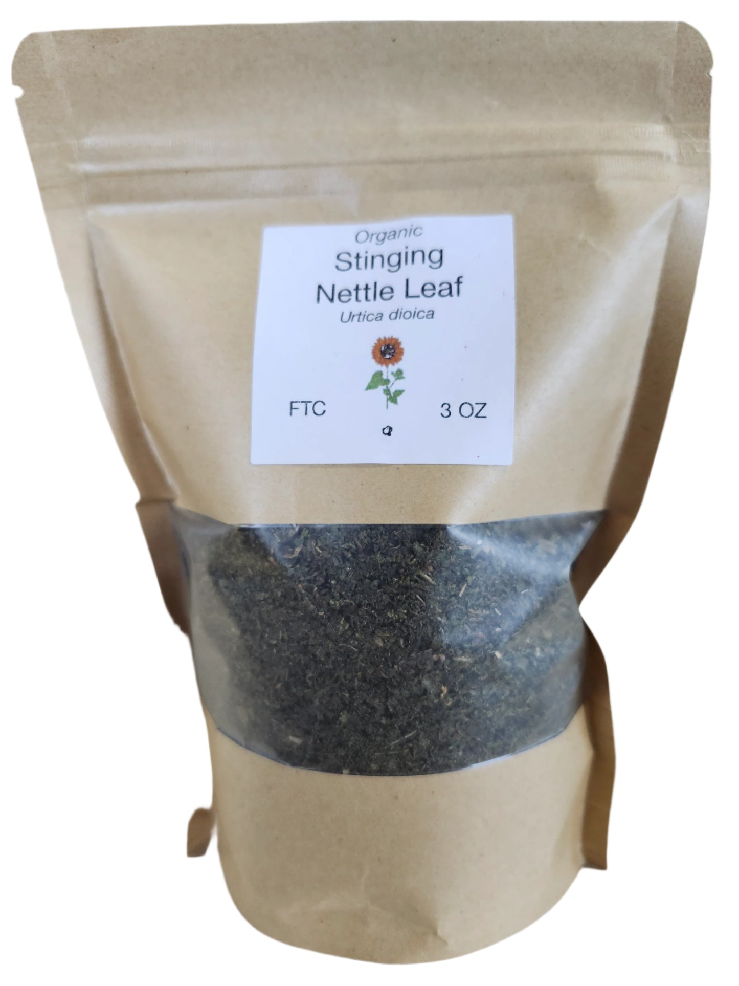 Stinging Nettle Leaf Cut & Sifted Organic
