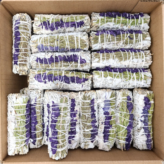 White Sage, Rosemary & Lavender 4"