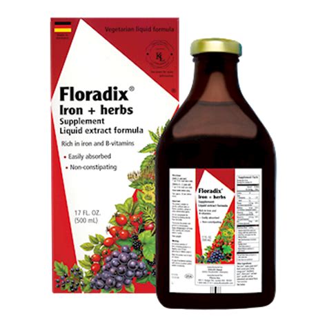 Floradix & Floravital Liquid Irons + Herbs
