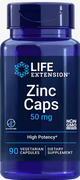 Life Extension Zinc Caps 50mg