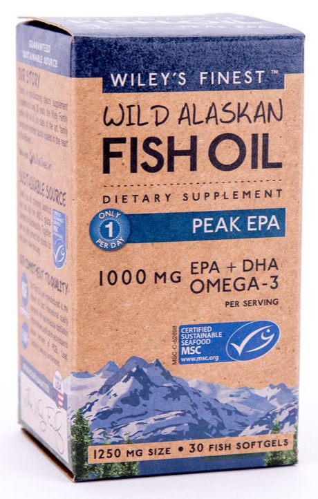 Wild Alaskan Fish Oil Peak EPA Softgels