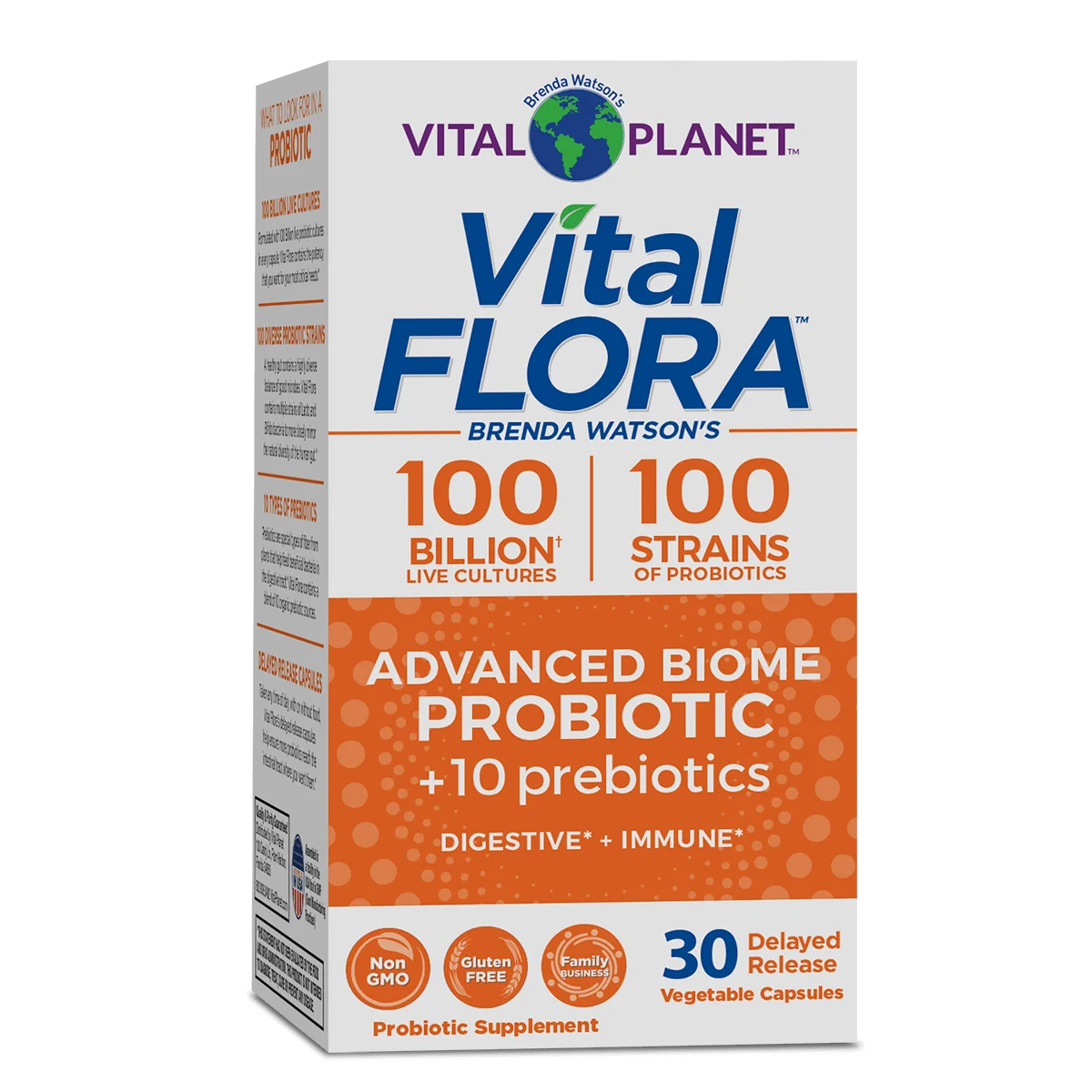 Vital Flora Advanced Biome Probiotic (Shelf Stable)