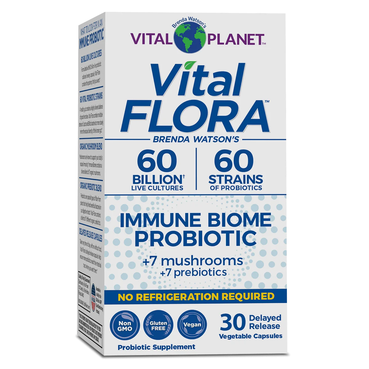 Vital Flora Immune Biome Probiotic (Shelf Stable)